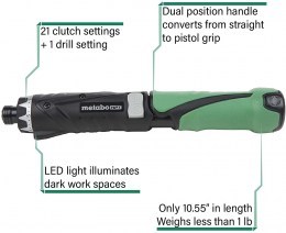 Wireless Screwdriver Kit METABO2
